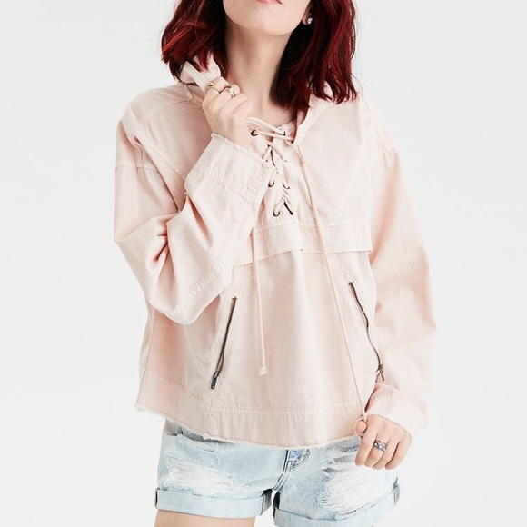 American eagle outfitters lace up Jacket - Picture 2 of 3